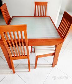 Tavolo + 4 sedie Living (zona giorno) "Calligaris"