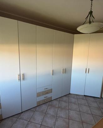 Cameretta con 2 letti a scomparsa + cabina armadio