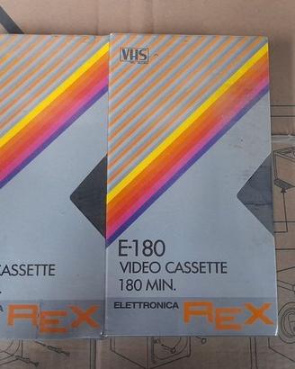 Vhs rex nuove 120 min