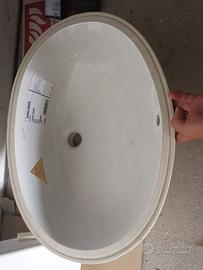 lavabo da incasso di ceramica