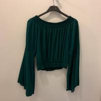 Maglietta verde scura