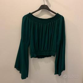 Maglietta verde scura