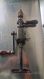 Trapano manuale vintage