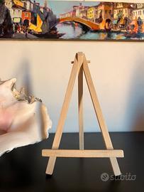 Set di 13 Mini Cavalletti in Legno