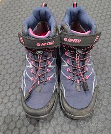 scarponcini da hiking hi-tec bambina taglia 37