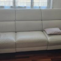 Divano pelle vera Divani & Divani