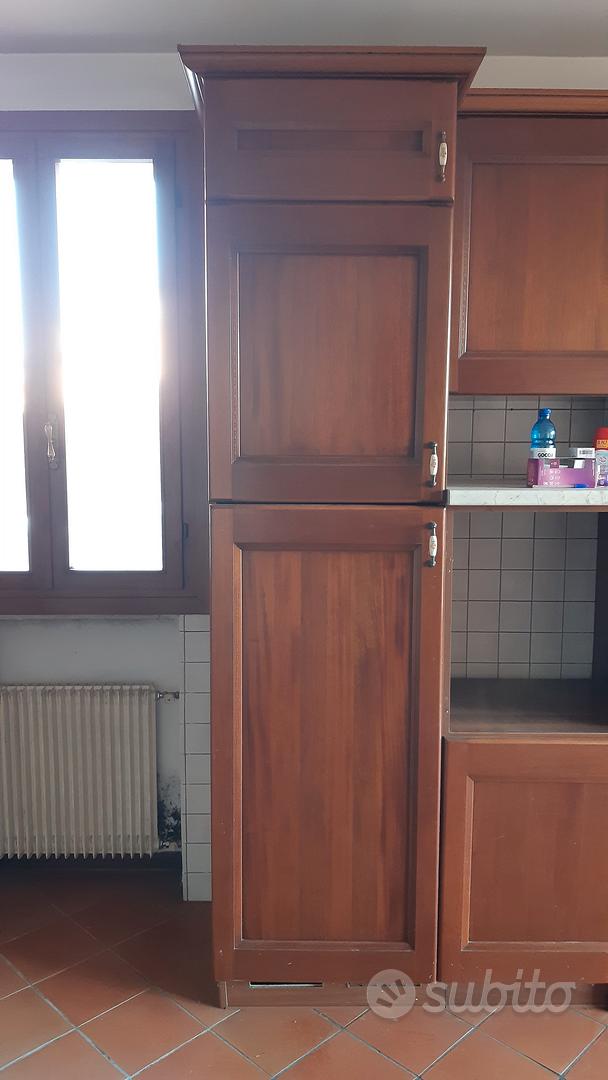 Mobile colonna frigo in legno - Arredamento e Casalinghi In