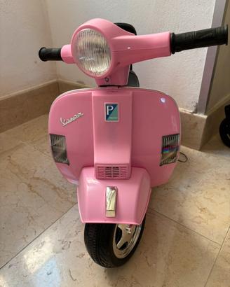 Mini vespa ufficiale Piaggio PX 150 elettrica rosa