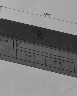 CREDENZA + MOBILE TV (Mobili da salotto)