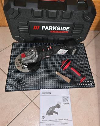 parkside performance smerigliatrice angolare Li E5