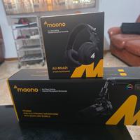 Microfono Dinamico PD200X (USB/XLR) con Braccio + 