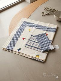 Tovaglia da corredo PICCIONE 100% Cotone con Ricam
