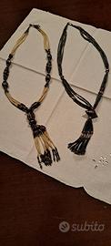 Due collane etniche anni 70