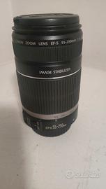 Obiettivo canon EF-S 55 250 mm f 4-5.6 IS