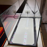 Acquario 120 litri + lampada led, ossigenatore