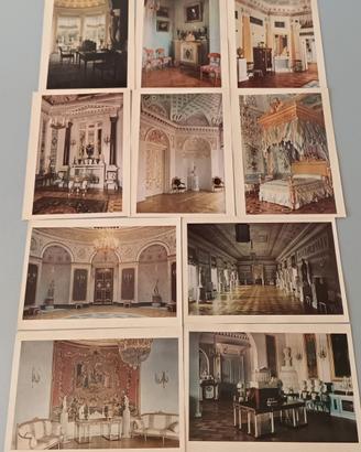 Lotto 10 cartoline vintage ex  URSS affrancate    
