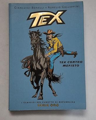 Tex contro Mefisto classici fumetti Repubblica Oro