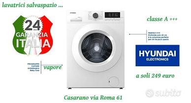 lavatrice Hyunday con 2 anni di garanzia