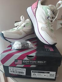Scarpe sneakers bambina n.35 Cotton Belt+infradito