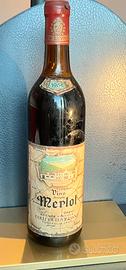 Vino Merlot da collezione - anno 1964