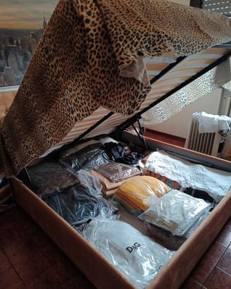 letto matrimoniale con cassone