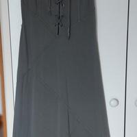  Vestito lungo in maglina di cotone Tg 40