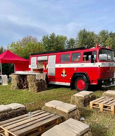 Food truck spillatrice per eventi