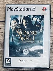 GIOCO IL SIGNORE DEGLI ANELLI -LE DUE TORRI PS2ITA