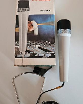 Microfono vintage Philips 8301