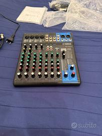 Mixer Yamaha MG10XU Nuovo + Cavo XLR per Microfono