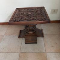 Tavolino scolpito anni 60