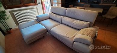 Divano in alcantara Poltrone e Sofà con puff