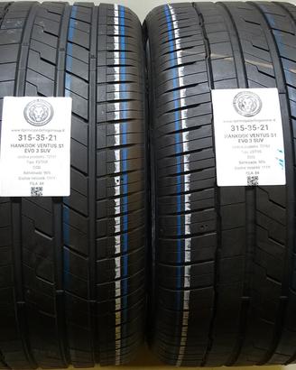 2 GOMME 315 35 21 HANKOOK A72161