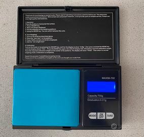 Bilancia di Precisione 700g/0,01g con Display LCD