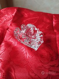 Bomboniera in vetro di Murano con costolature