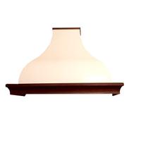 Cappa in legno e metallo