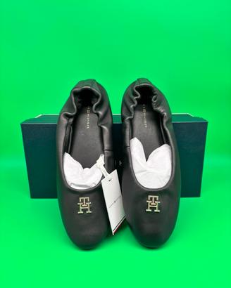Tommy Hilfiger Ballerine Donna Nere Eleganti 38