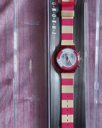 Swatch Chrono Navy Berry SCR100