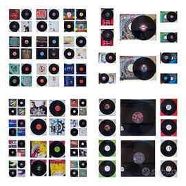 Dischi vinile 12" maxi 45 giri remix anni '90