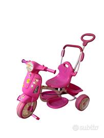 Triciclo, carrello primi passi e cucina bimbi