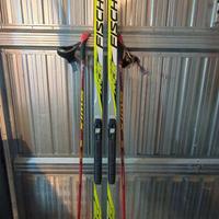 Sci fondo Fischer RCR Crown 192 con bastoncini