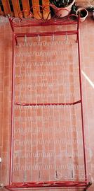 letto singolo in ferro battuto