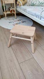 Sgabello in legno
