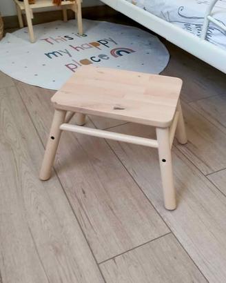 Sgabello in legno