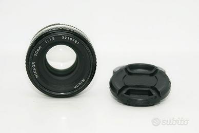 Nikon Nikkor Ai-s 50 mm f 1.8 , tappi