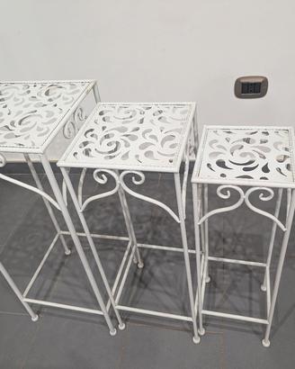 set porta vasi piante oggetti 