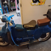 Moto Guzzi Galletto ex-ANAS Blu 192cc 1963