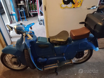 Moto Guzzi Galletto ex-ANAS Blu 192cc 1963