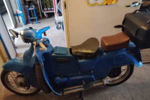 Moto Guzzi Galletto ex-ANAS Blu 192cc 1963