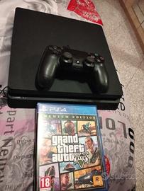 PS4 SLIM 500GB + GTA5